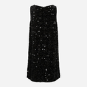 Pieces PCKam SL Tank Rev Mini Dress Black Sequins
