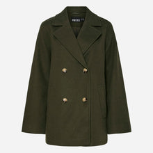 Pieces PCMarbel Coat Noos Forest Night