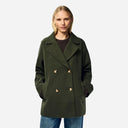 Pieces PCMarbel Coat Noos Forest Night