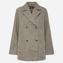 Pieces PCMarbel Coat Noos Morel