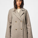 Pieces PCMarbel Coat Noos Morel