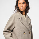 Pieces PCMarbel Coat Noos Morel