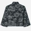 Pieces PCMarosa 3/4 SL Denim Shirt Black Rose