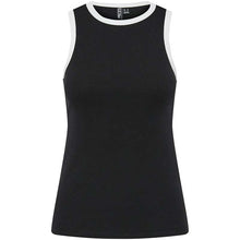 Pieces PCMay Boxer Tank Top Noos Black White