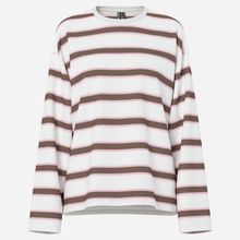 Pieces PCMila LS Loose Tee Noos Coffee Quartz