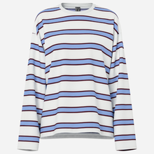 Pieces PCMila LS Loose Tee Noos Hydrangea Stripes