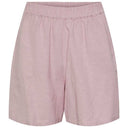 Pieces PCMilano HW Shorts Lyserød - J BY J Fashion