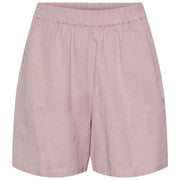 Pieces PCMilano HW Shorts Lyserød - J BY J Fashion