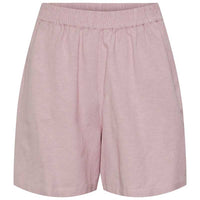 Pieces PCMilano HW Shorts Lyserød - J BY J Fashion