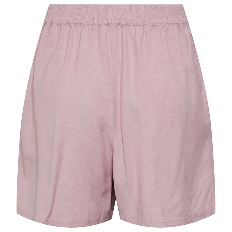 Pieces PCMilano HW Shorts Lyserød - J BY J Fashion