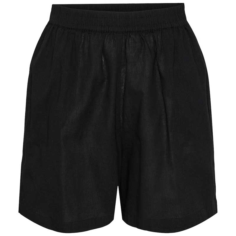 Pieces PCMilano HW Shorts Sort - J BY J Fashion