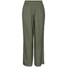 Pieces PCMilano HW Wide Pant D2D PB Army - J BY J Fashion