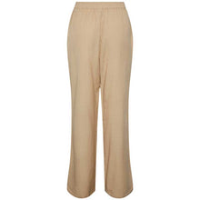 Pieces PCMilano HW Wide Pant D2D PB Sand - J BY J Fashion