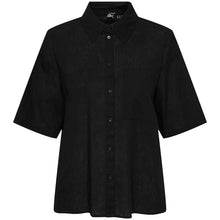 Pieces PCMilano SS Shirt D2D PB Sort - J BY J Fashion