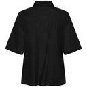 Pieces PCMilano SS Shirt D2D PB Sort - J BY J Fashion