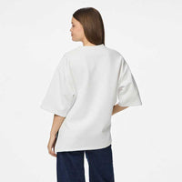Pieces PCMuna SS O-Neck Oversize Tee White