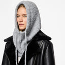 Pieces PCNambi Balaclava Noos Light Grey Melange