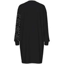 Pieces PCNancy LS Sweat Dress Black Sequence - J BY J Fashion