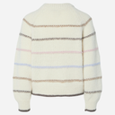Pieces PCNelia LS O-Neck Knit Noos Birch Stripes
