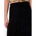 Pieces PCNeora HW Ankle Skirt SA BC Sort - J BY J Fashion