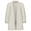 Pieces PCPia Bosella Blazer WVN Noos Birch Melange