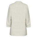 Pieces PCPia Bosella Blazer WVN Noos Birch Melange