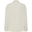 Pieces PCPia LS Loose Shirt Noos Birch Melange - J BY J Fashion