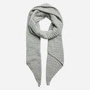 Pieces PCPyron Structured Long Scarf Noos Light Grey Melange