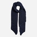 Pieces PCPyron Structured Long Scarf Noos Maritime Blue