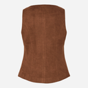 Pieces PCRakel Brushed Vest Downtown Brown