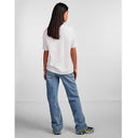 Pieces PCRia SS Solid Tee Noos BC Hvid - J BY J Fashion