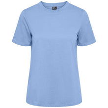 Pieces PCRia SS Solid Tee Noos BC Lyseblå - J BY J Fashion