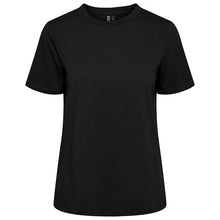 Pieces PCRia SS Solid Tee Noos BC Sort - J BY J Fashion
