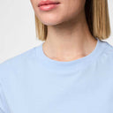 Pieces PCRia SS Solid Tee Noos Cashmere Blue - J BY J Fashion