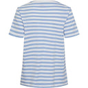 Pieces PCRia SS Tee Stripes Noos Hydrangea - J BY J Fashion