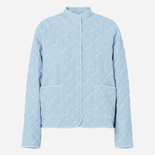 Pieces PCRikke Quilted Jacket Noos Cashmere Blue - J BY J Fashion