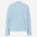 Pieces PCRikke Quilted Jacket Noos Cashmere Blue - J BY J Fashion