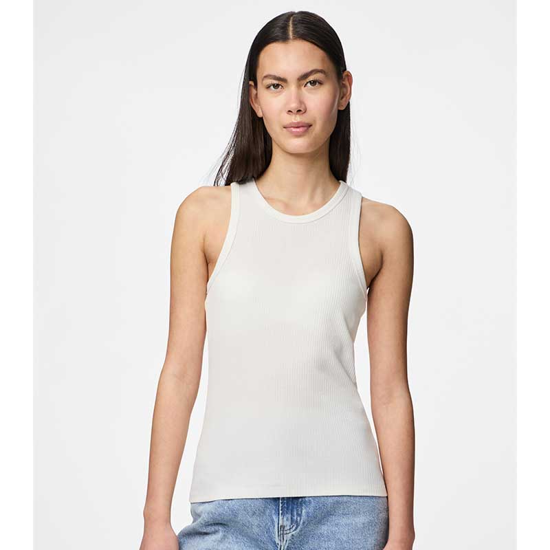 Pieces PCRuka Boxer Tank Top Noos Cloud Dancer