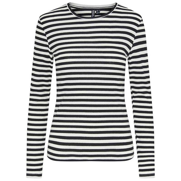 Pieces PCRuka LS Stripes Top Noos BC Sort
