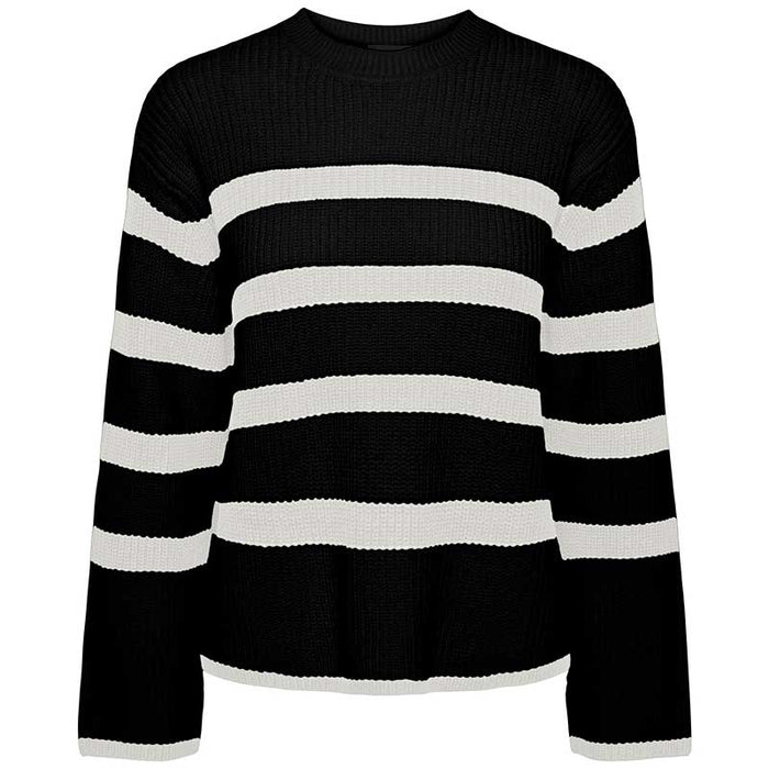 Pieces PCSabina LS O-Neck Knit Noos Sort