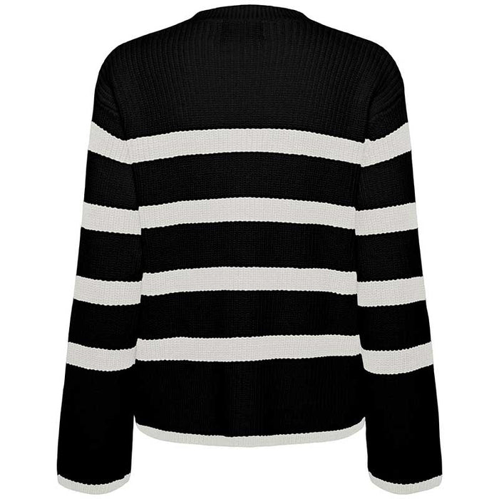 Pieces PCSabina LS O-Neck Knit Noos Sort