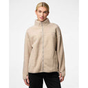 Pieces PCSadia LS Teddy Jacket Noos Silver Gray