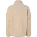 Pieces PCSadia LS Teddy Jacket Noos Silver Gray