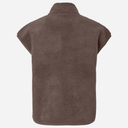 Pieces PCSadia Teddy Vest Noos Coffee Quartz