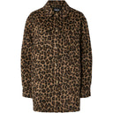 Pieces PCSaga Shacket Noos Black Leopard