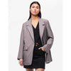 Pieces PCSalina LS Oversized Blazer Noos BC Grå