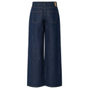 Pieces PCSelma LW Wide Jeans Rinse Noos Dark Blue Denim Rinse - J BY J Fashion