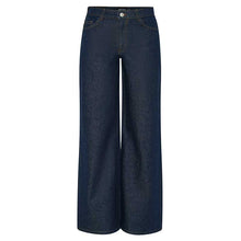 Pieces PCSelma LW Wide Jeans Rinse Noos Dark Blue Denim Rinse - J BY J Fashion