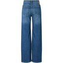 Pieces PCSilke MW Wide Jeans Noos Medium Blue Denim
