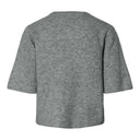 Pieces PCSilly SS O-Neck Knit Cardigan Noos Medium Grey Melange